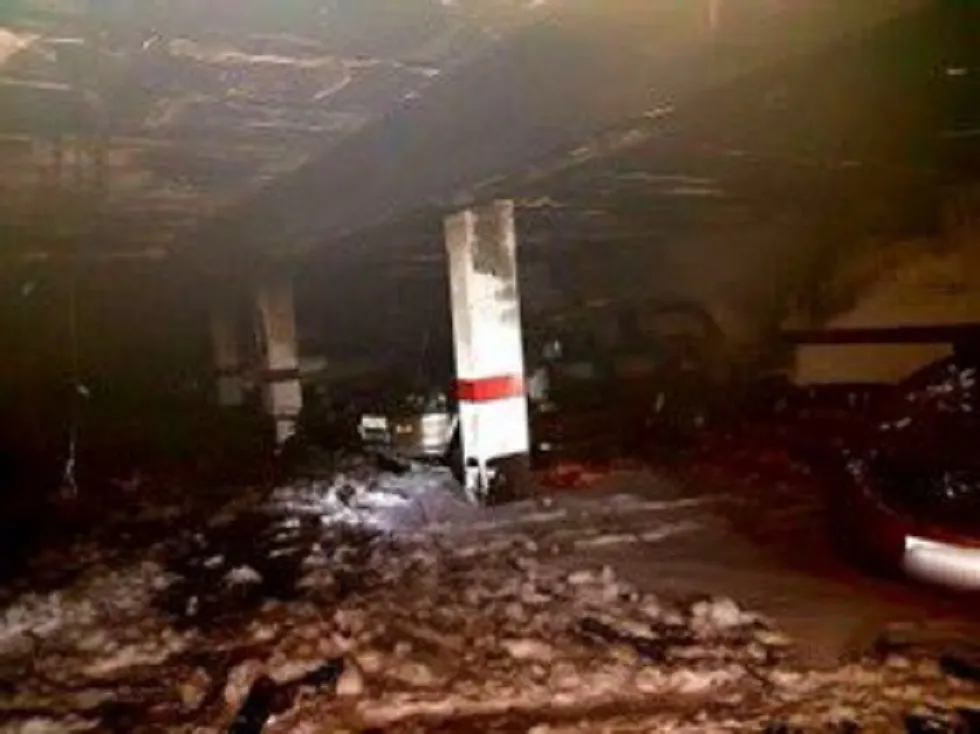 Sucesos Burgos: Incendio en un garaje en la calle Vela Zanetti