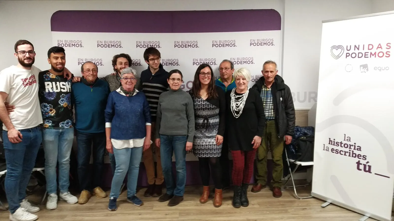 Local Burgos: Unidas Podemos comienza la campaña en Burgos convencidos de que serán capaces de volver a ilusionar