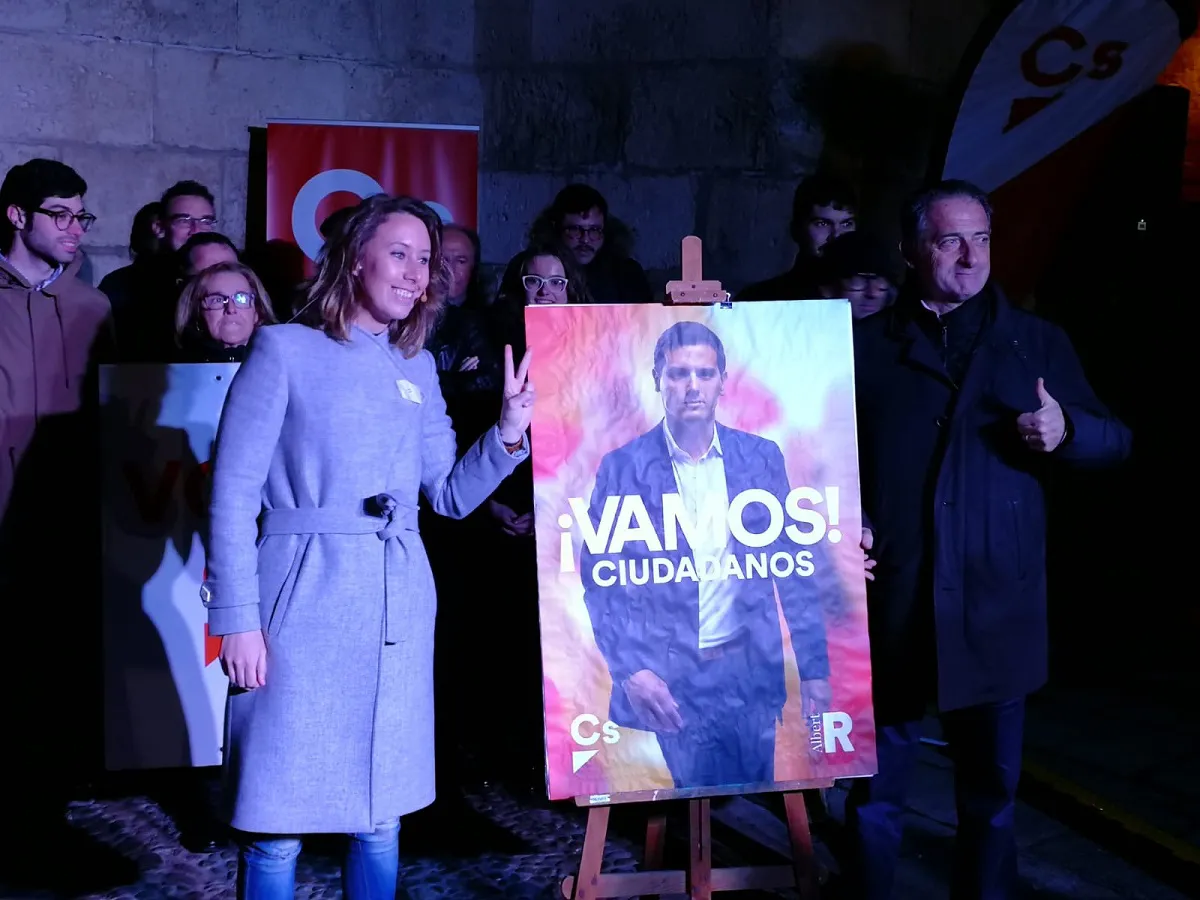 Política Burgos: Nacarino pide el voto para Ciudadanos para que la voz de Burgos se escuche en el Parlamento