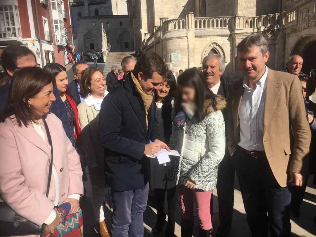 Local Burgos: Pablo Casado promete rescatar a España de la crisis