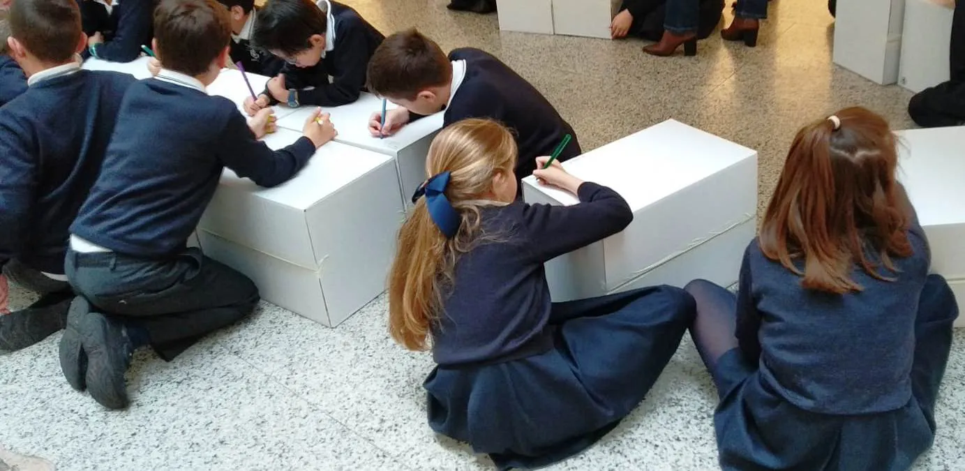 Educación Burgos: El Ayuntamiento de Burgos moviliza a escolares en el Día Internacional sin Ruido