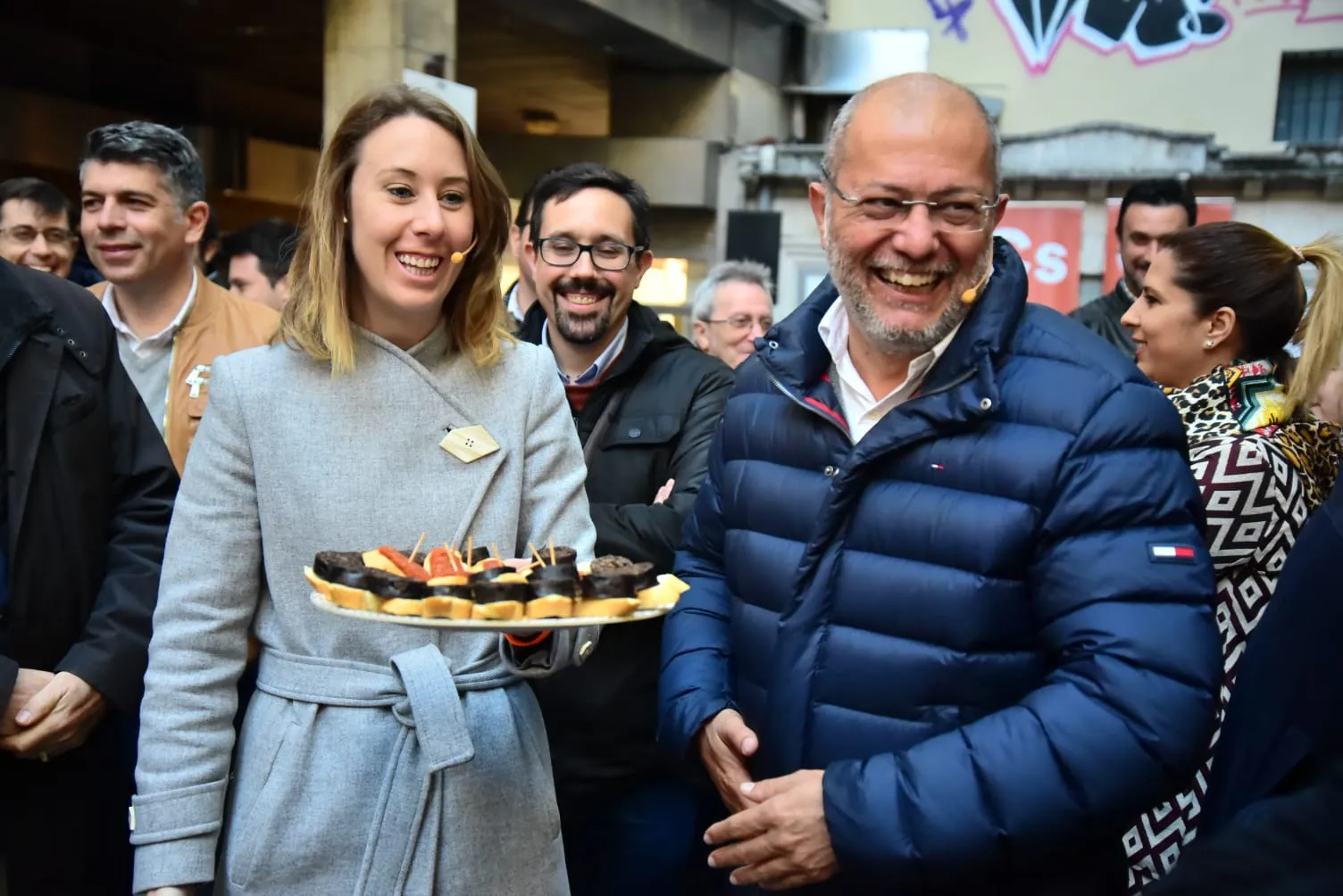 Local Burgos: Aurora Nacarino-Bravo y Francisco Igea dan el último impulso a la campaña de Ciudadanos en Burgos