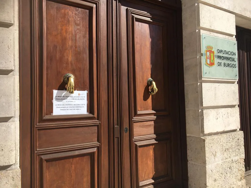 Local Burgos: Cambios en Colegios Electorales para las Elecciones Generales en la jornada de reflexión