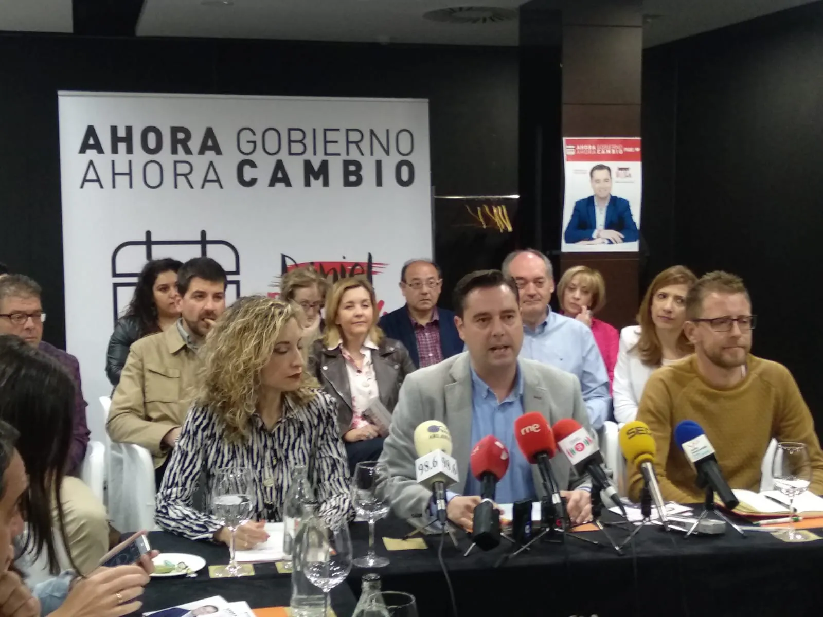 Local Burgos: Daniel de la Rosa presenta una campaña electoral progresista y moderada
