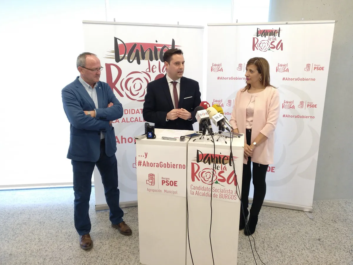 Actualidad Burgos: De la Rosa espera una oposición la mitad de responsable que el PSOE en caso de que sea alcalde