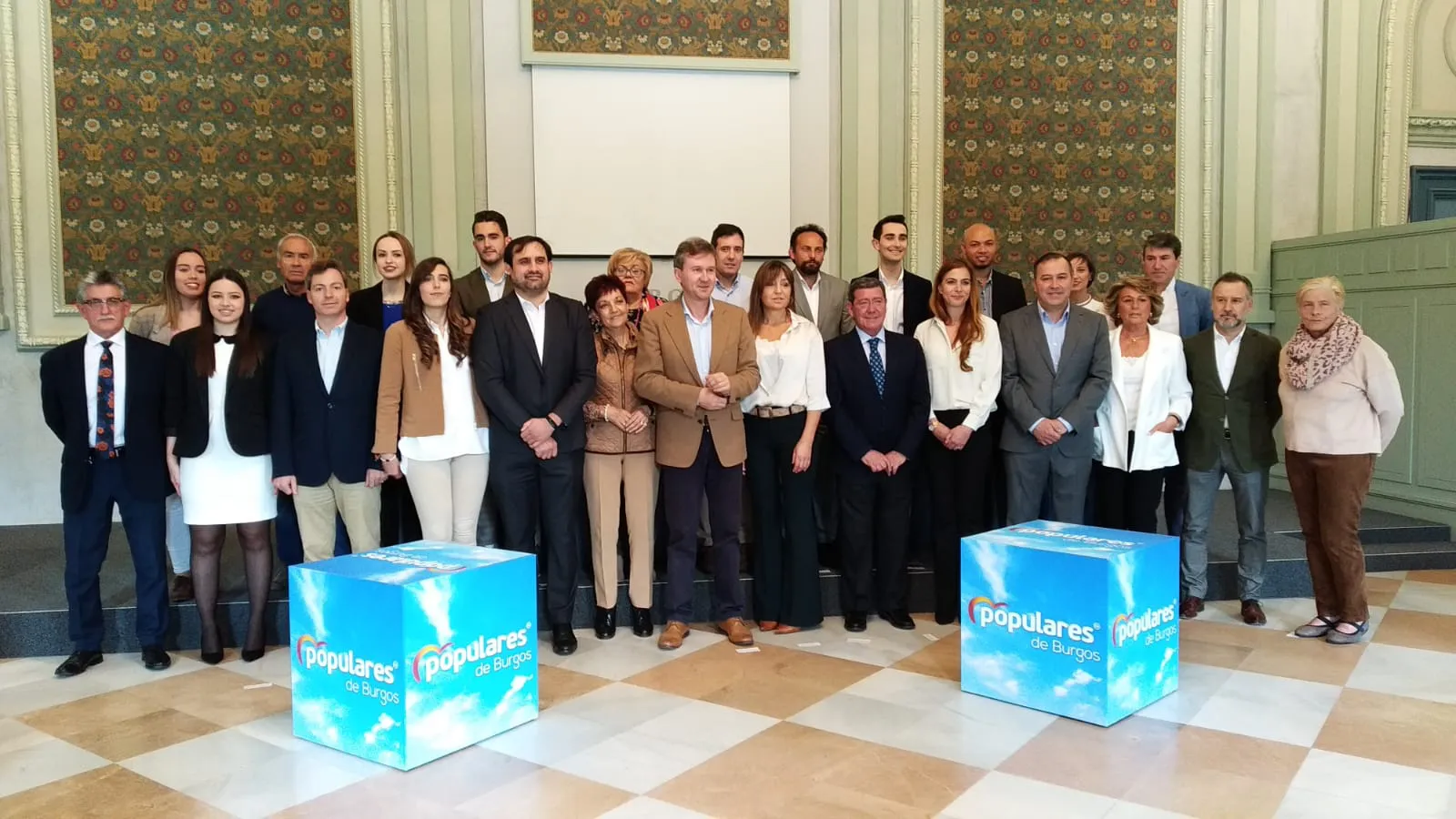 Local Burgos: El Partido Popular presenta una candidatura que recoge todas las sensibilidades de la población burgalesa