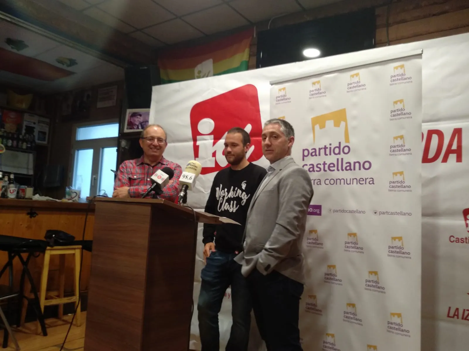 Castilla y León Burgos: Burgos en Marcha presenta su candidatura con Domingo Hernández como cabeza de lista