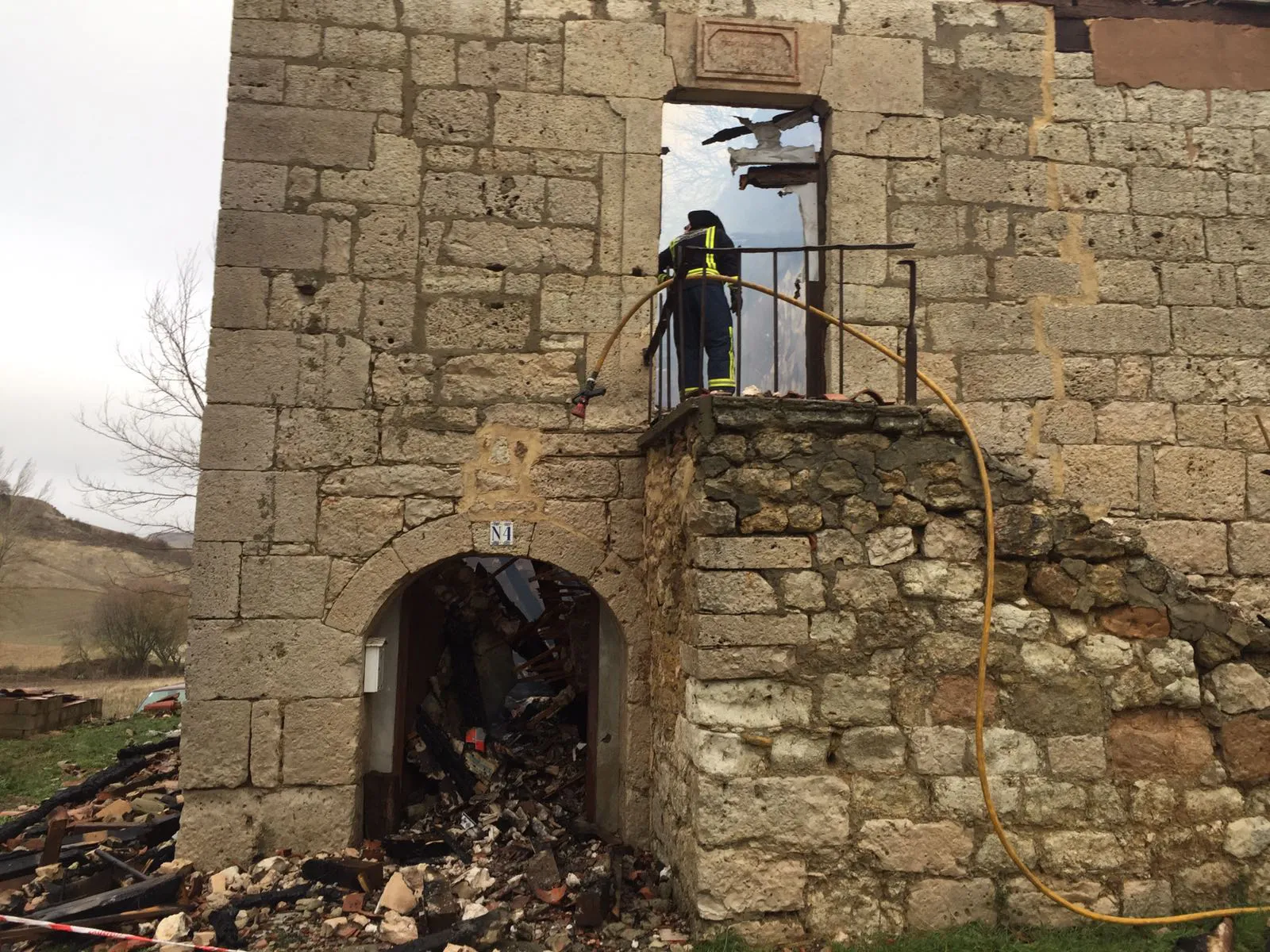 Provincia Burgos: La Iglesia de Arraya de Oca protagonista de una labor de la UGRECYL en las emergencias del patrimonio cultural