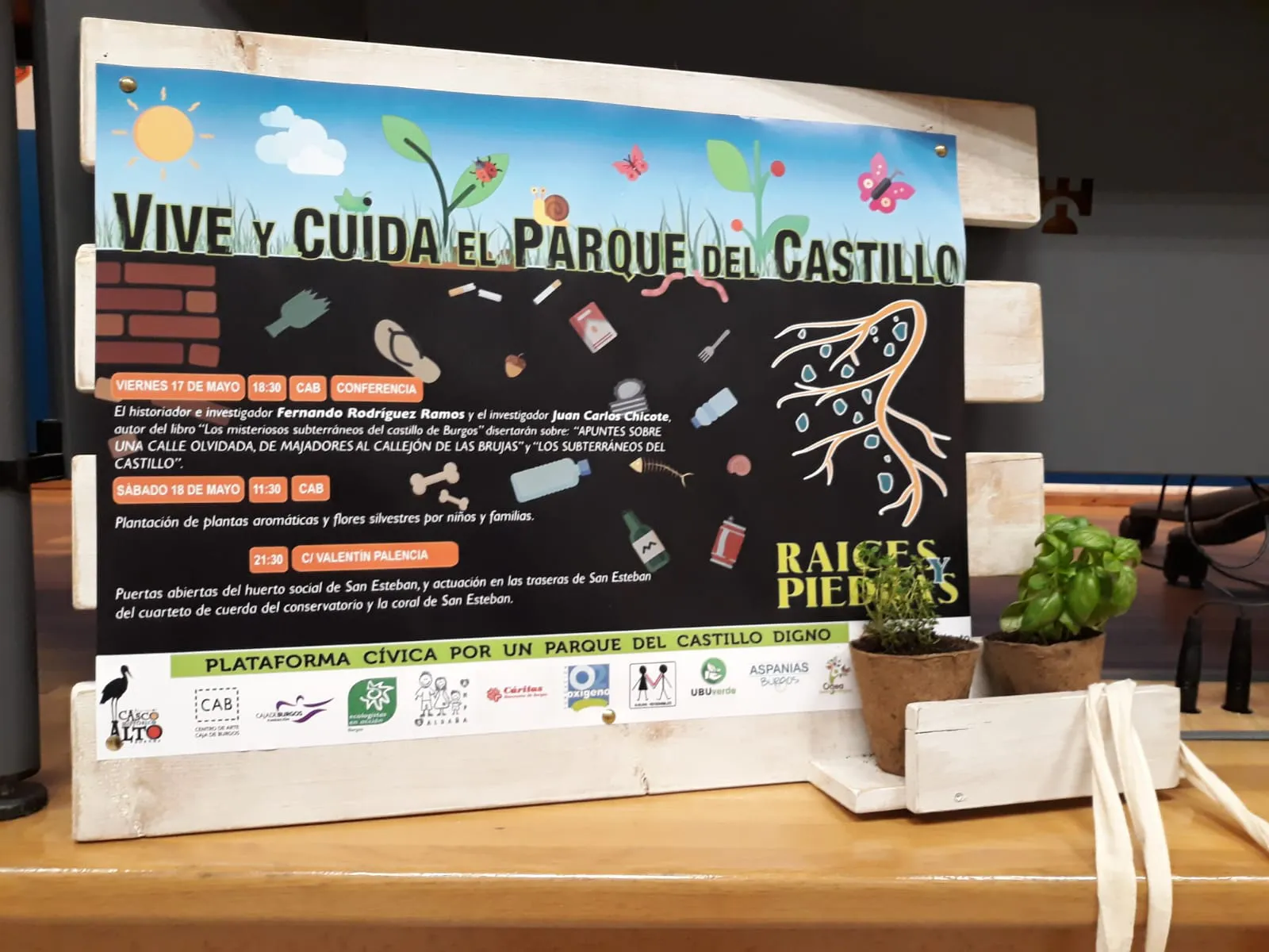 Local Burgos: Burgos protege el Medio Ambiente con la jornada Vive y cuida el Parque del Castillo
