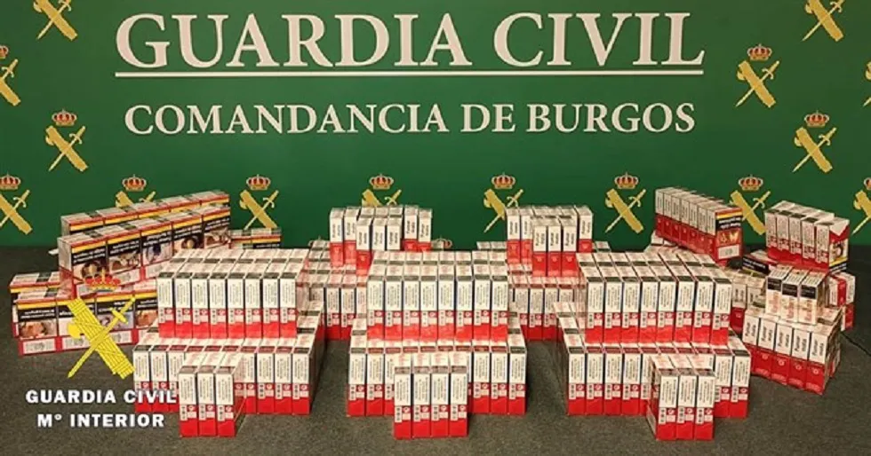 Sucesos Burgos: Incautan 360 cajetillas de tabaco ilegal en un estanco de la comarca burgalesa de La Bureba