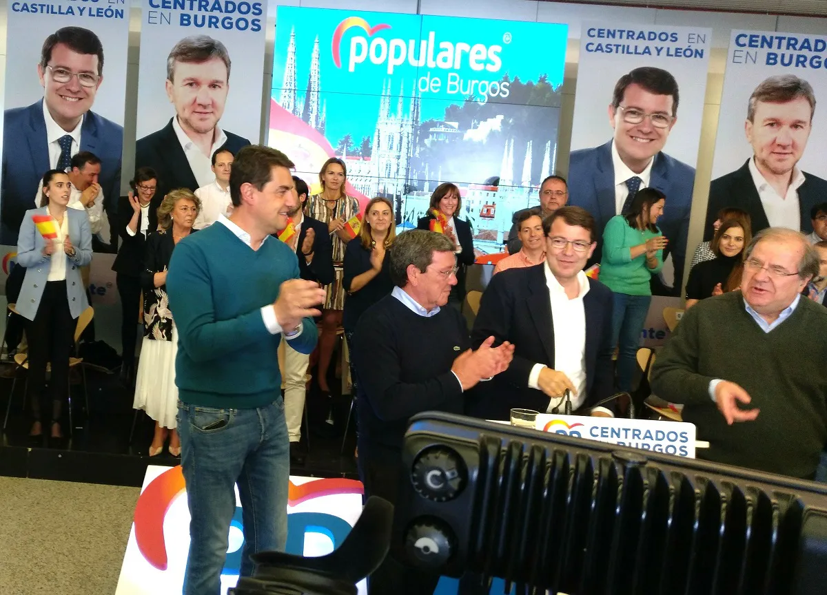 Política Burgos: Mañueco se compromete a continuar el legado que deja Herrera en Castilla y León