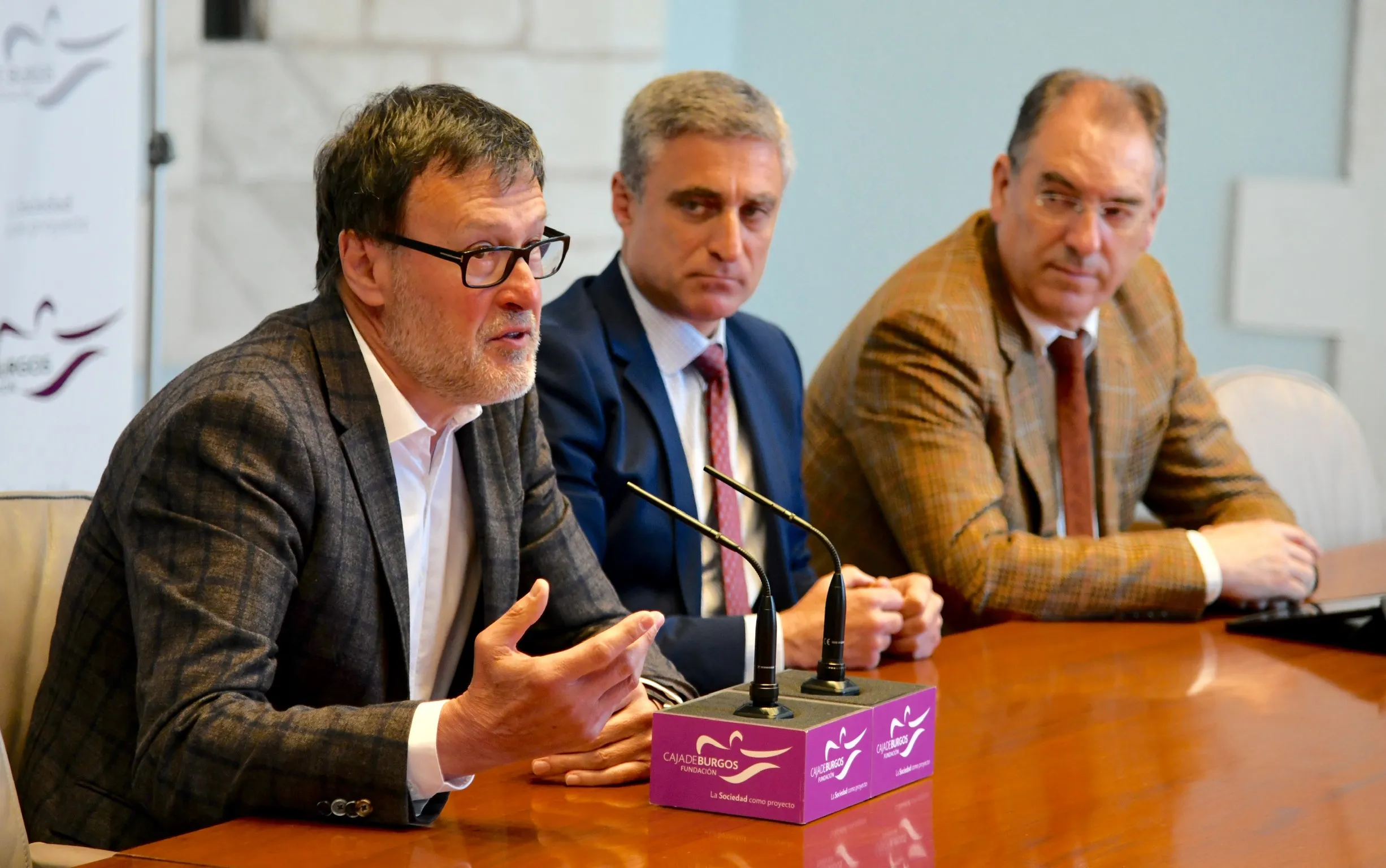 Local Burgos: Pablo Doménech llena el Palacio de Saldañuela en un encuentro con empresarios