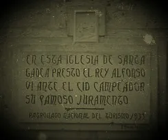 Historia Burgos: El juramento del Cid