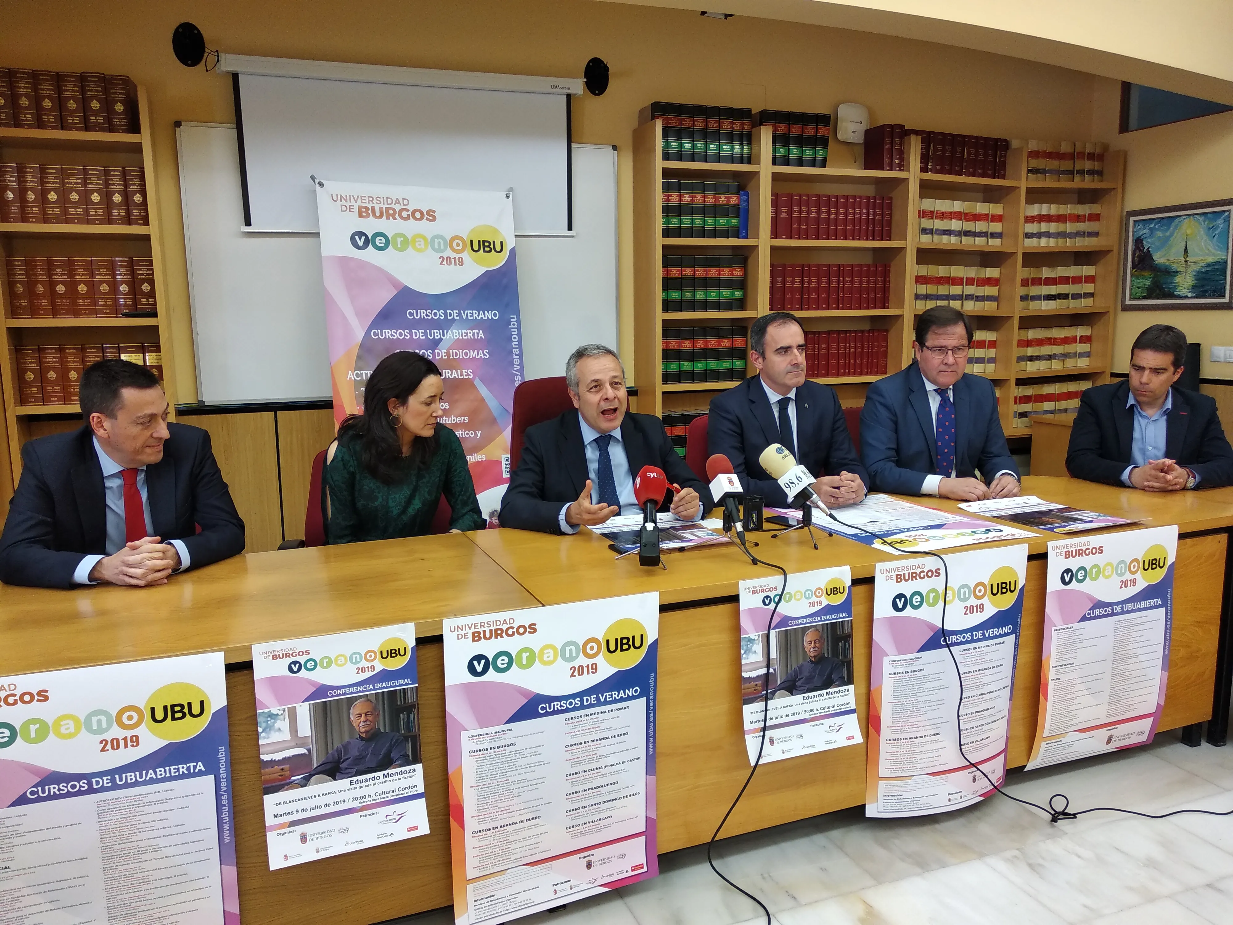 Universidad Burgos: La UBU presenta sus Cursos de Verano 2019 en el XXV aniversario de su creación