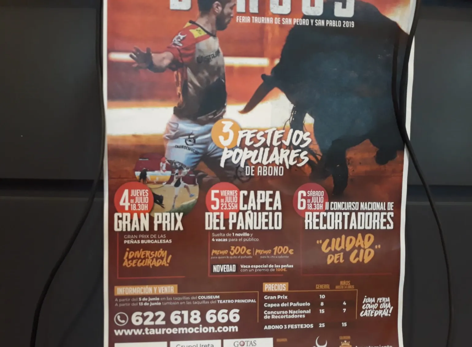 Local Burgos: Las entradas para las fiestas taurinas, a la venta a partir del 5 junio