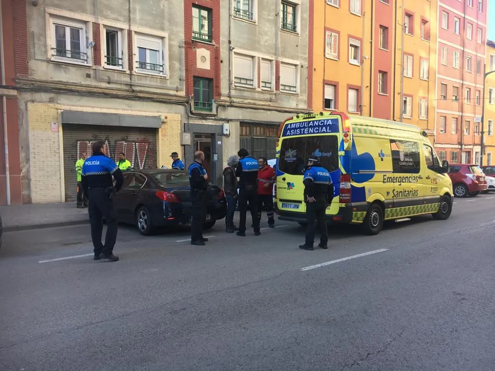 Sucesos Burgos: Una persona resulta herida tras ser atropellada en la calle San Francisco