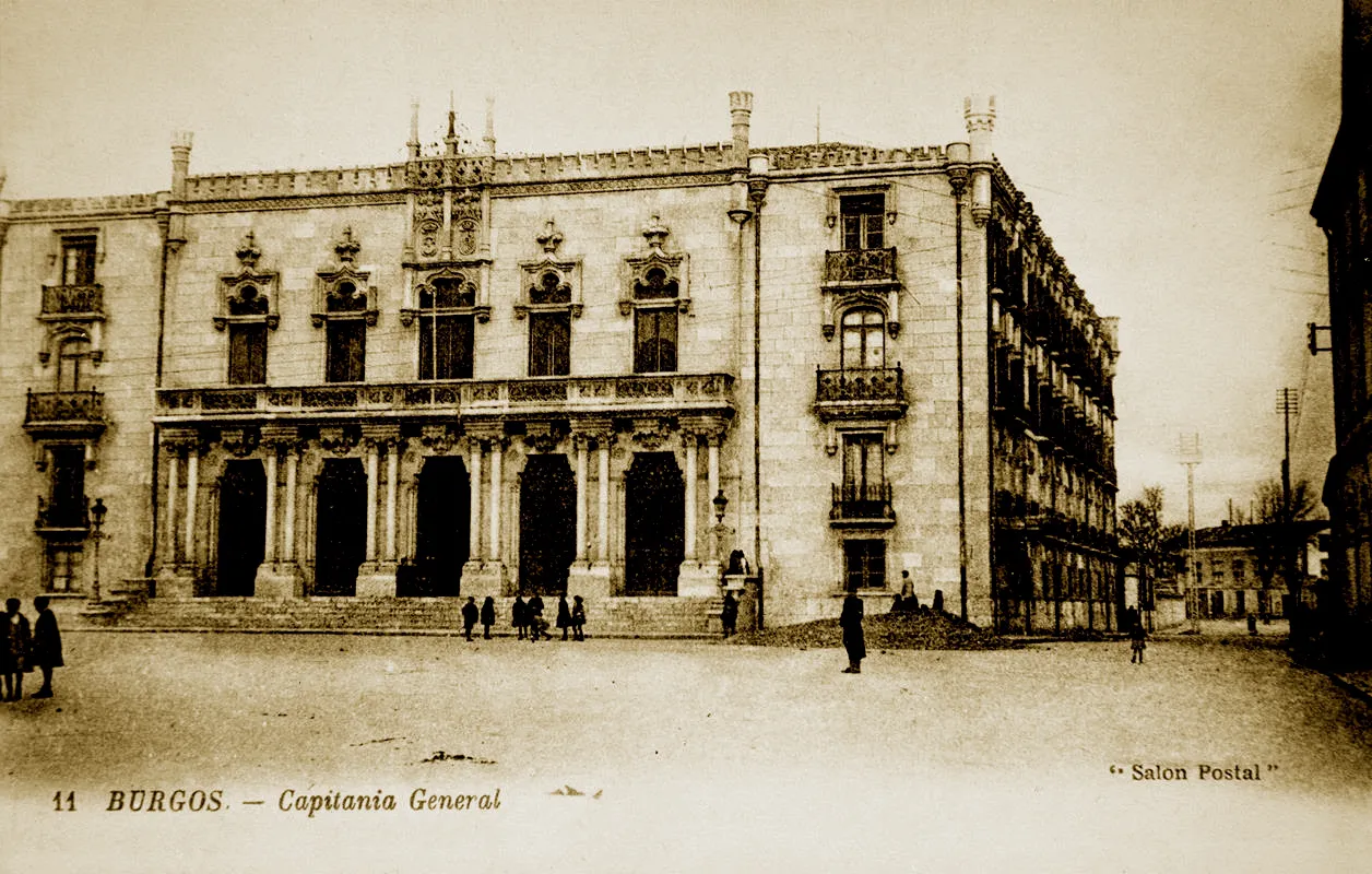 Historia Burgos: Capitanía de Burgos a Vitoria