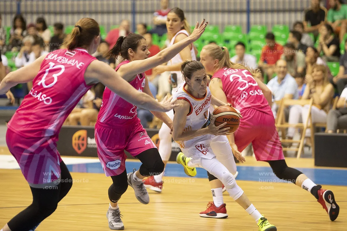 Deportes Burgos: España comienza en Burgos con victoria el camino al Eurobasket