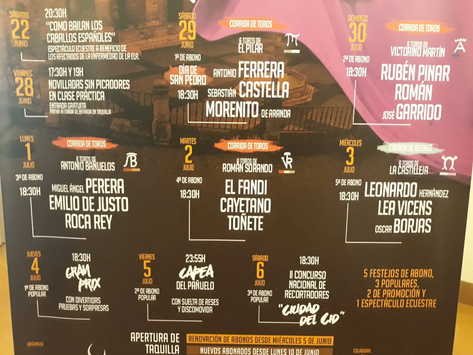Local Burgos: Burgos abre taquillas para su feria taurina
