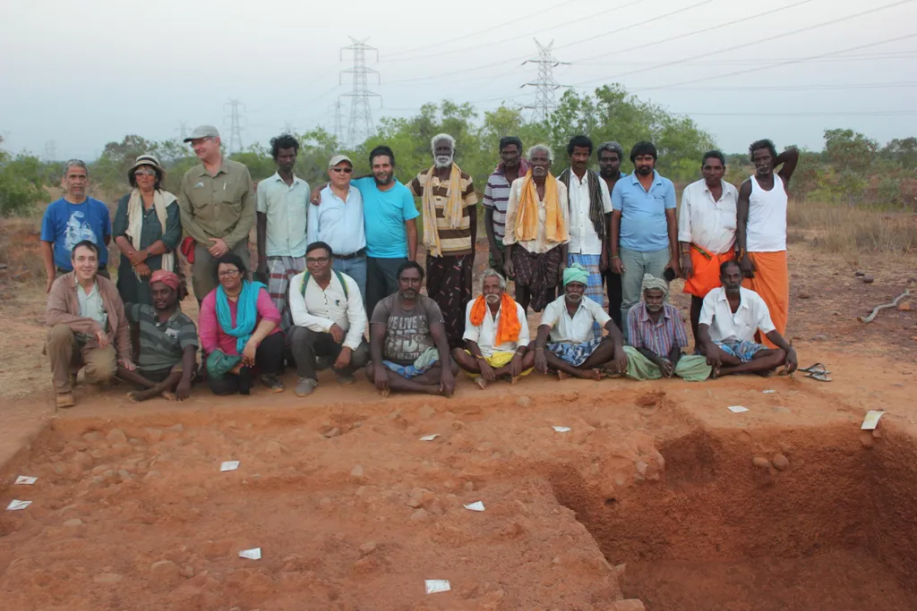 El CENIEH participa en la excavación del yacimiento indio de Sendrayanpalayam
