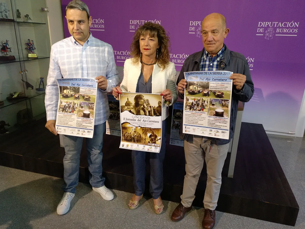Quintanar de la Sierra acoge la II edición de la Feria del Ajo Carretero