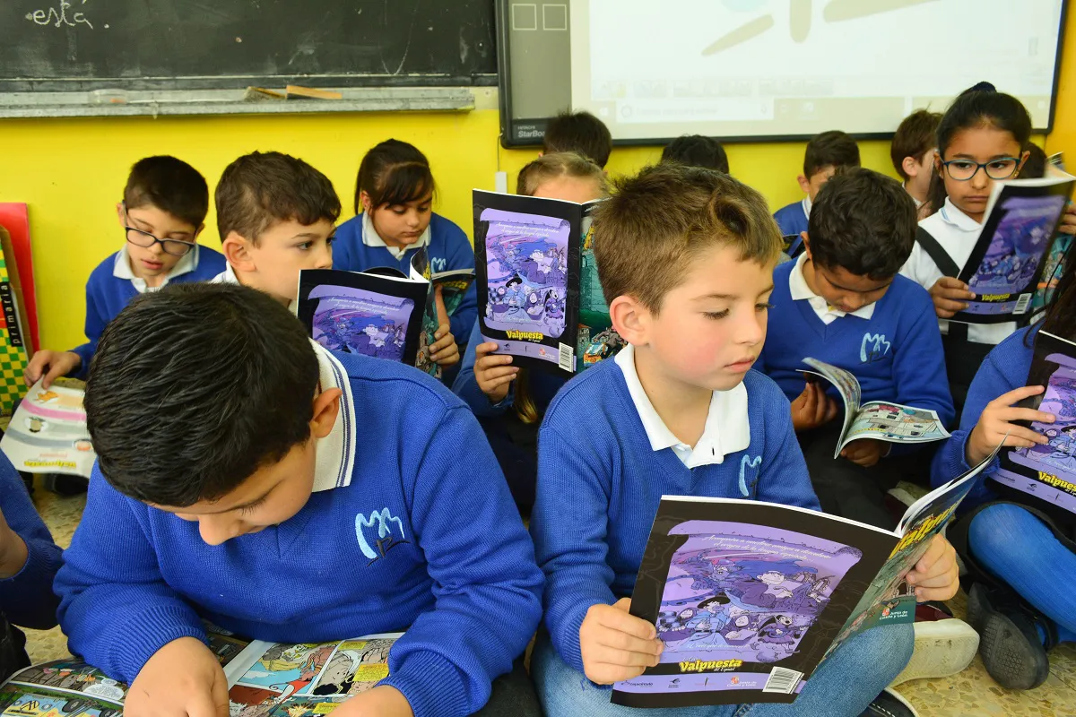 El Instituto Castellano y Leonés de la Lengua entrega el cómic Valpuesta. Los orígenes del español