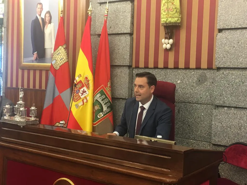 Daniel de la Rosa, alcalde de Burgos, después de que Vox renuncie apoyar a Ciudadanos