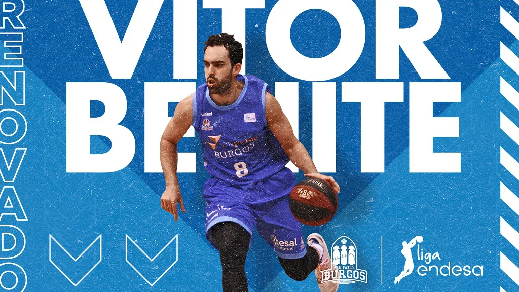 Vitor Benite renueva su compromiso con el San Pablo Burgos