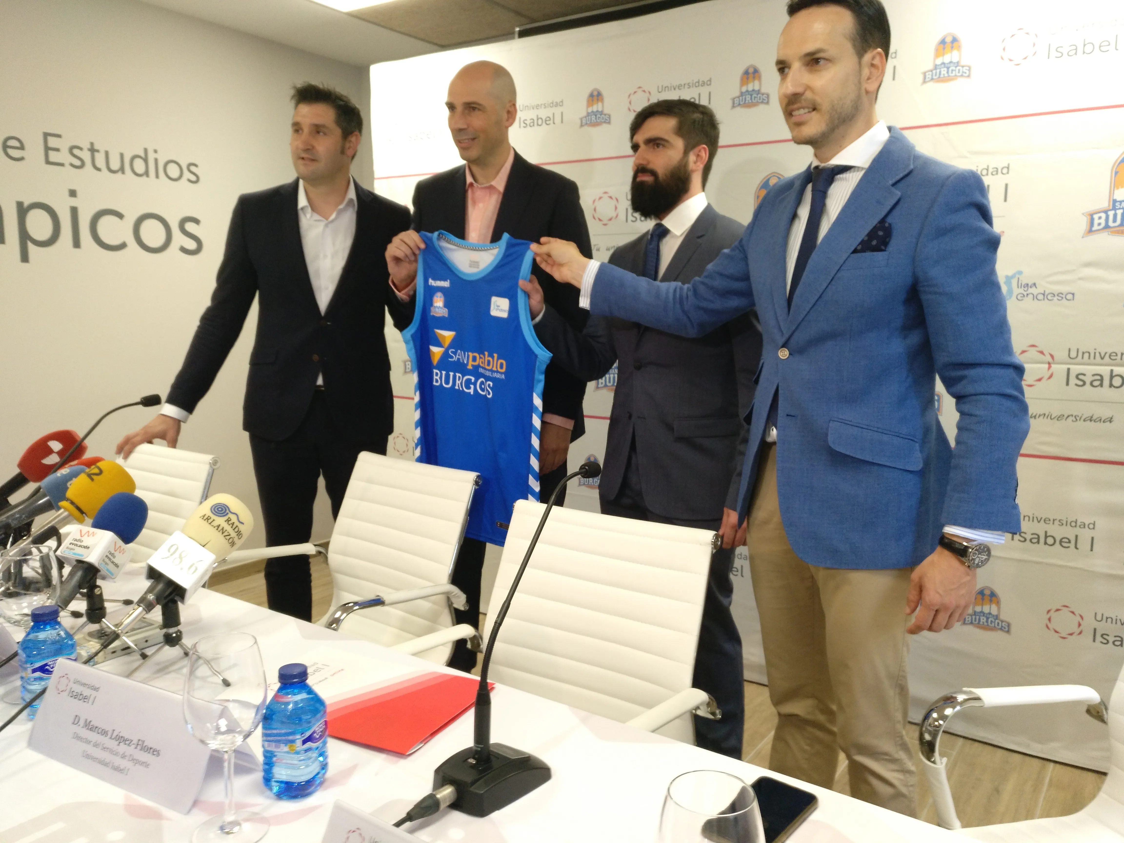Joan Peñarroya: Me apetece formar parte del proyecto del San Pablo Burgos