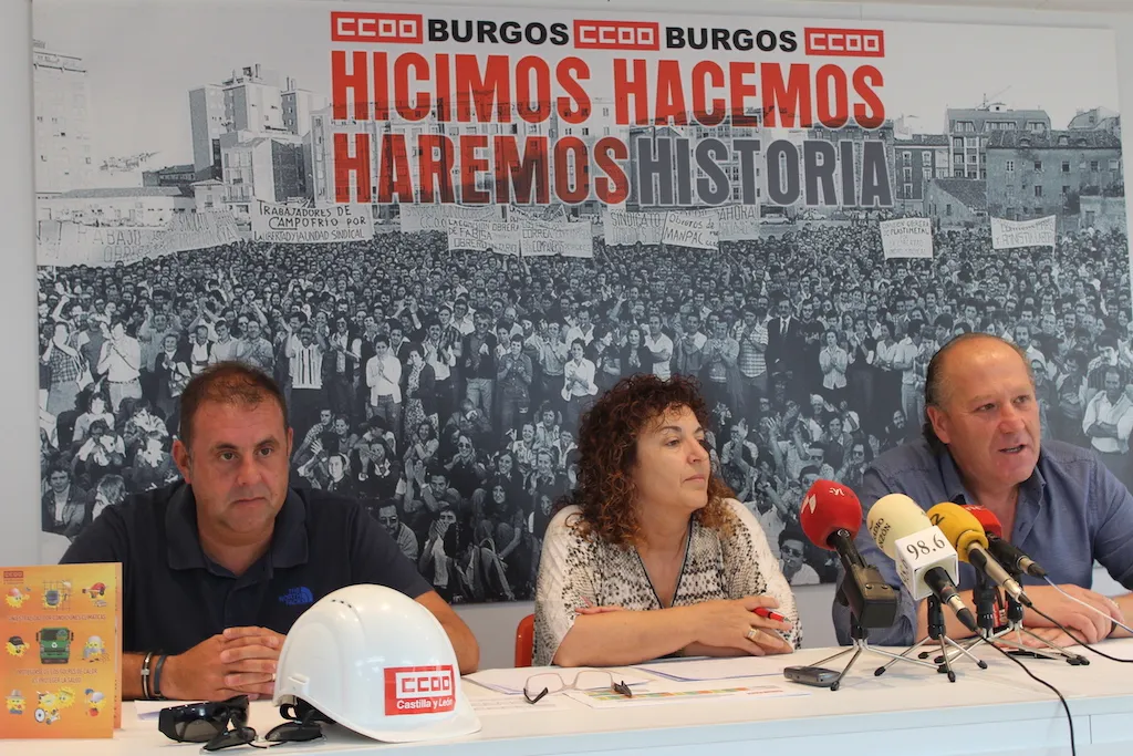 Burgos es la provincia de Castilla y León con más siniestralidad en la Construcción debido a incidentes relacionados con el calor