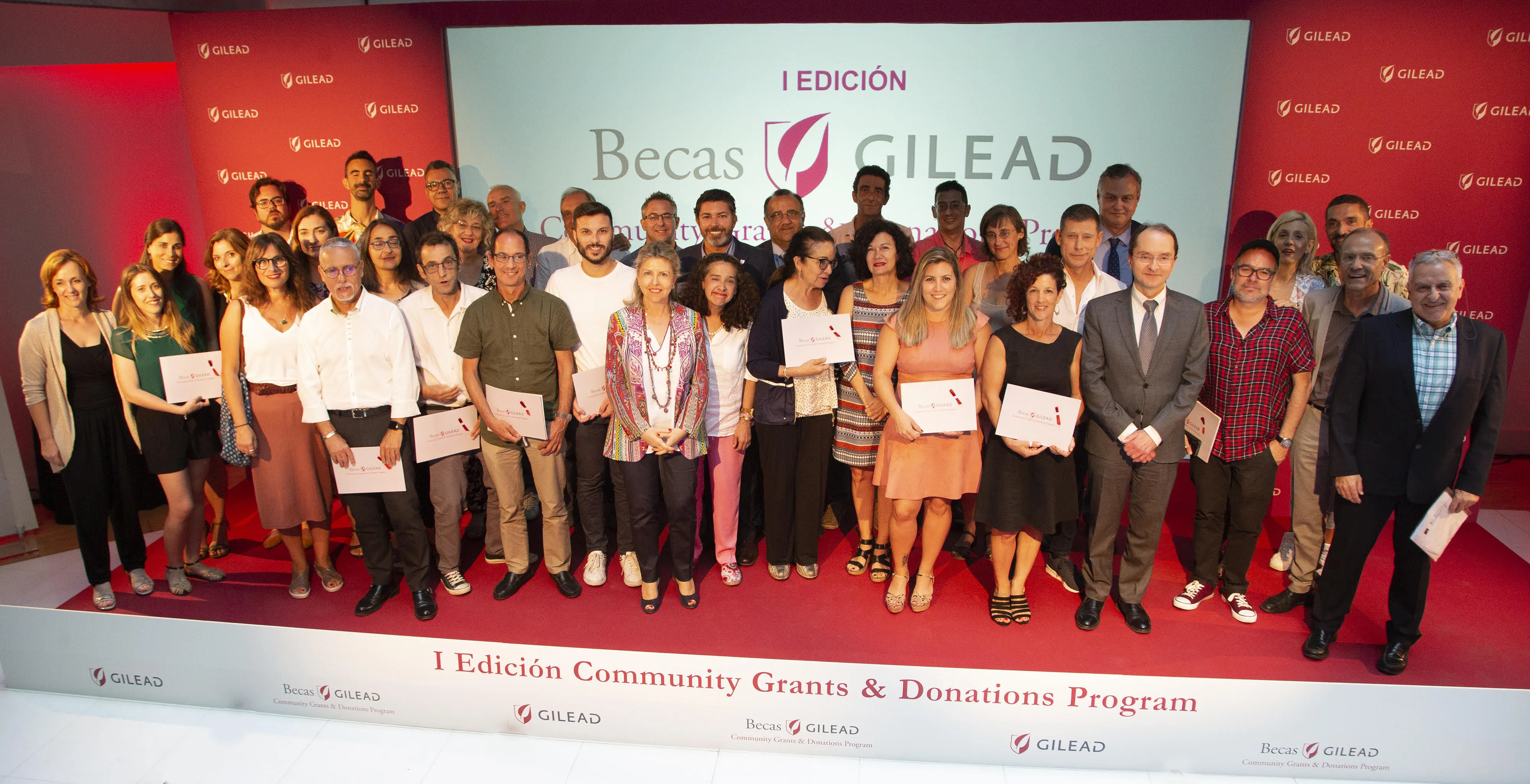 El Comité Ciudadano Antisida de Burgos reconocida por Gilead en la I Edición del Commmunity Grants & Donations Program