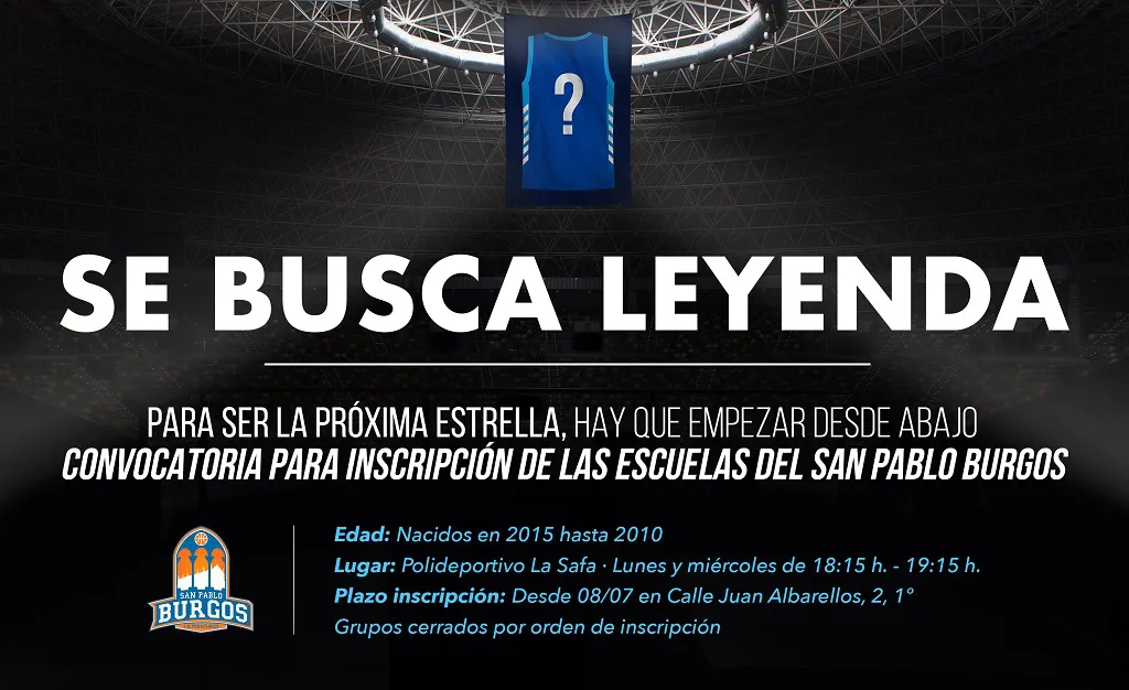 La Escuela del San Pablo Burgos abre las inscripciones el 8 de julio
