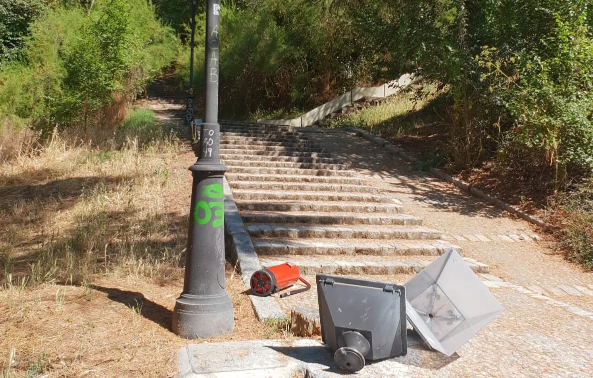 Nuevos actos vandálicos en el Castillo