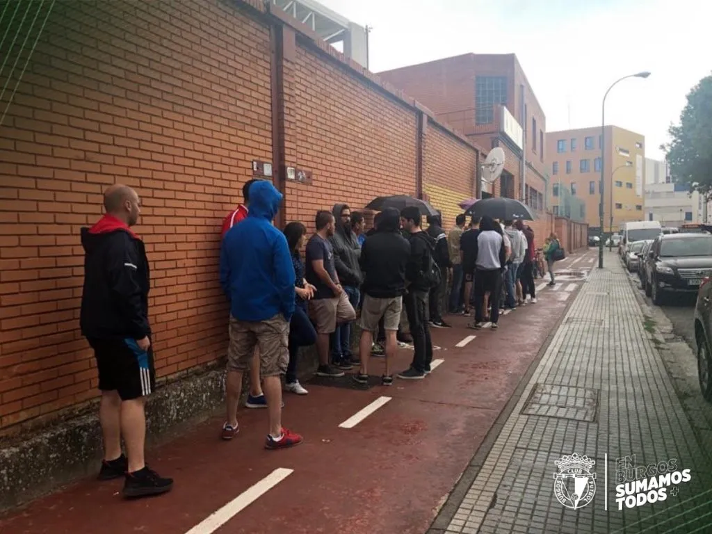 El Burgos CF supera los 2.000 abonados en solo seis días