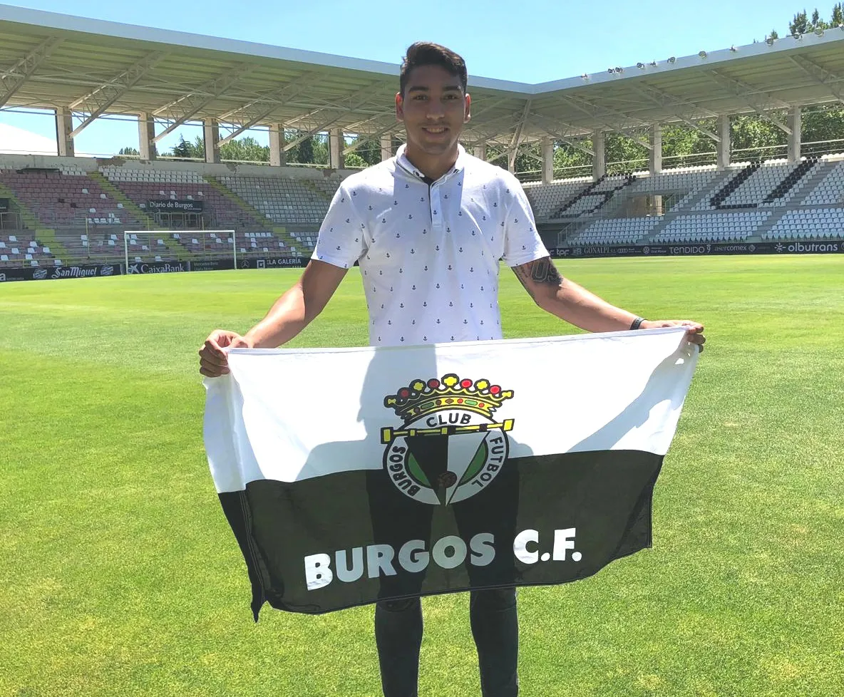 Fútbol Burgos: Diosbert Rivero, juventud para el ataque burgalesista