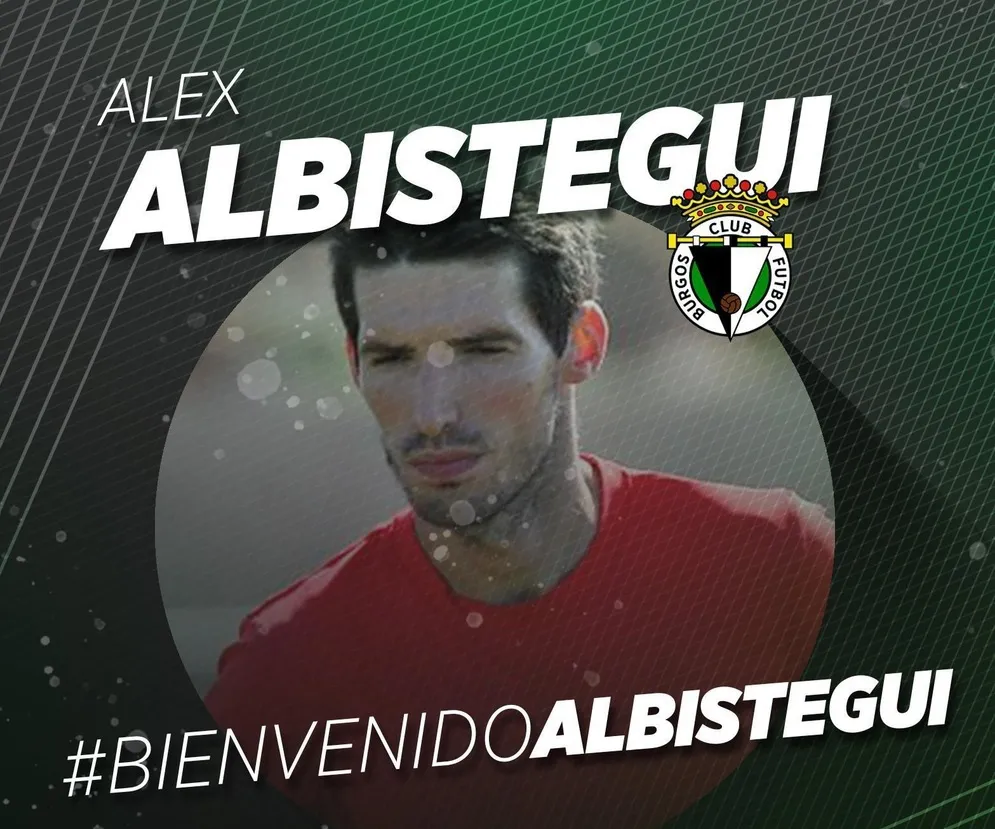 Fútbol Burgos: Albístegui, nuevo jugador del Burgos
