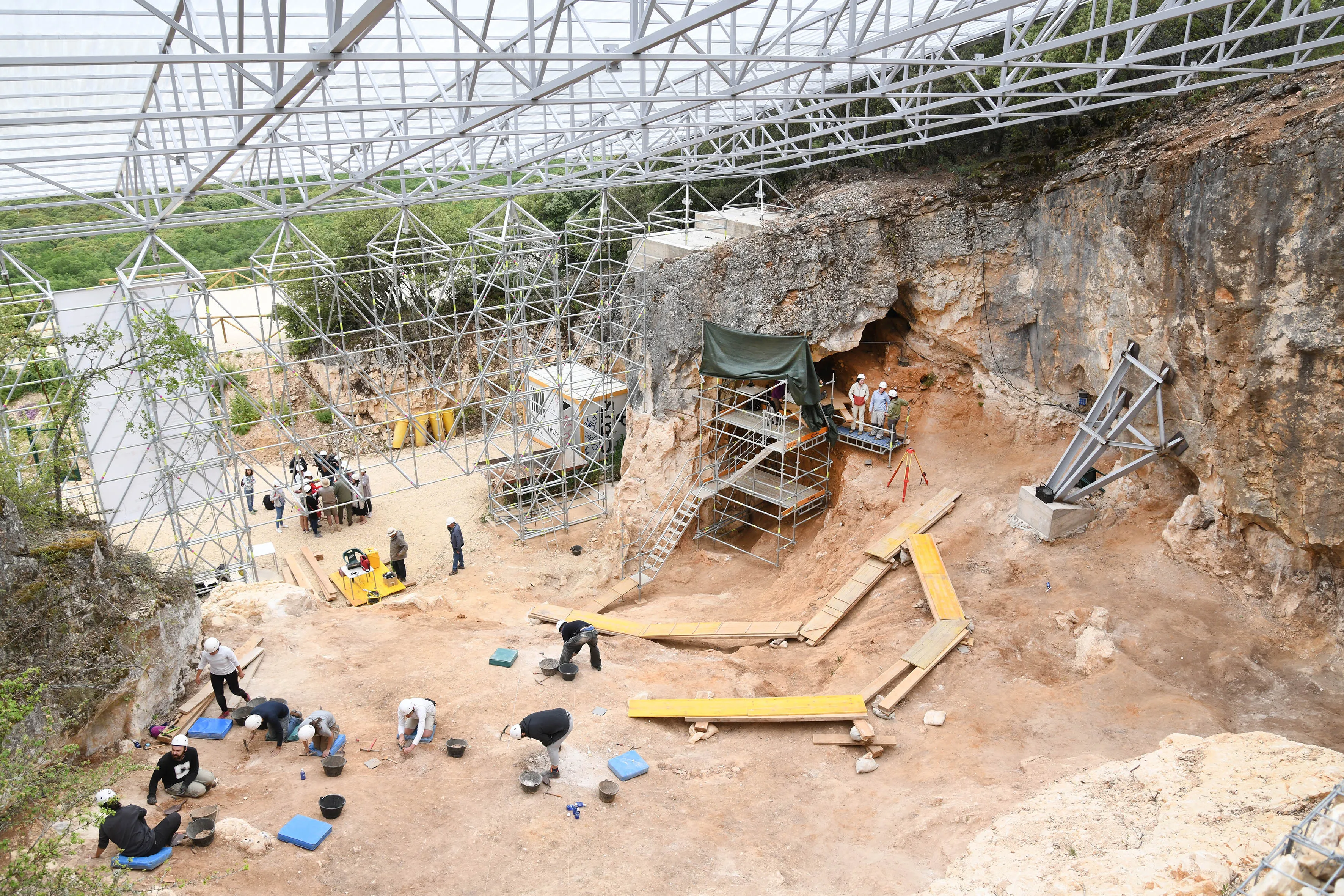 La Junta confirma el apoyo del nuevo Gobierno al proyecto científico y social de Atapuerca