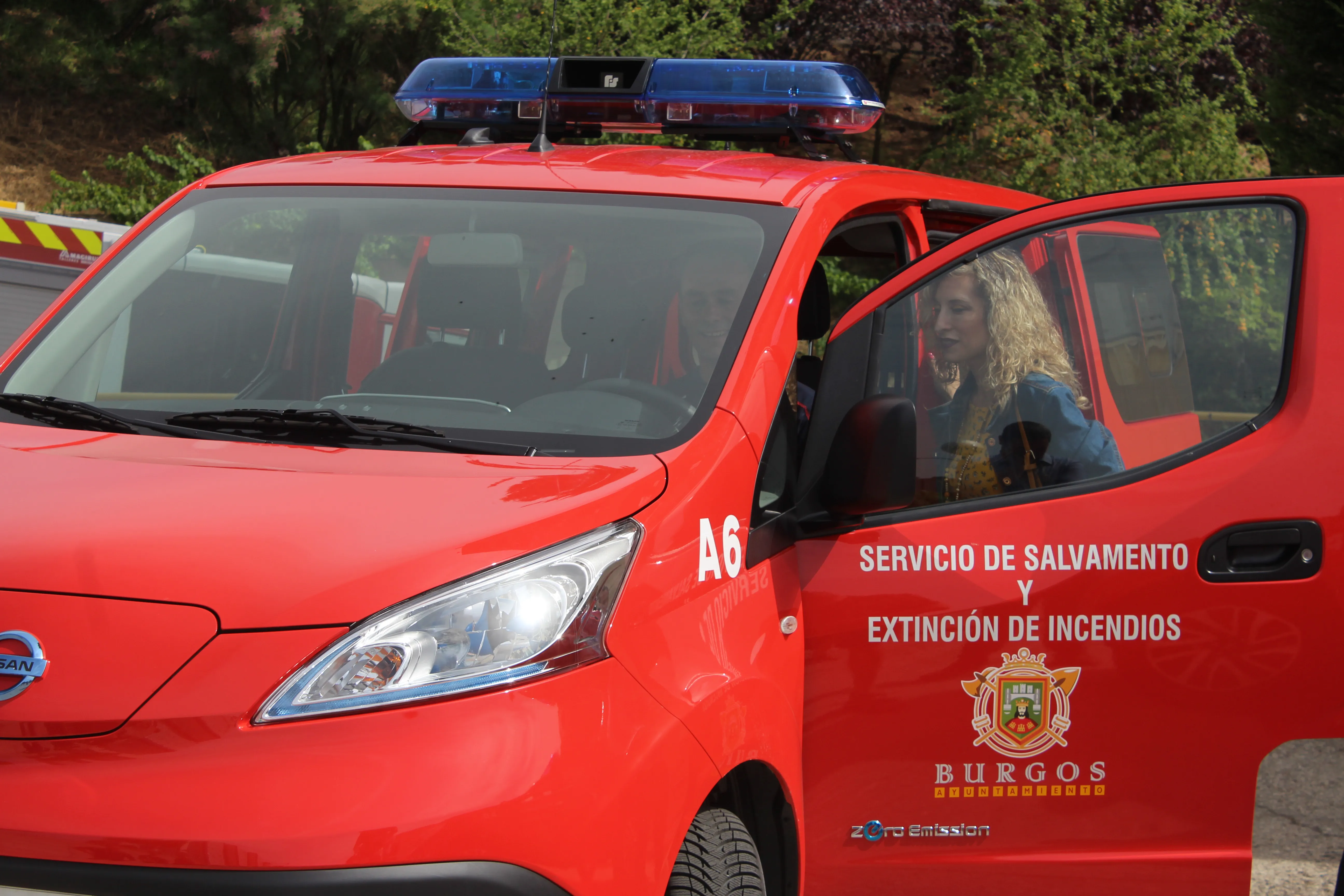 Los bomberos de Burgos aumentan su equipo técnico y humano