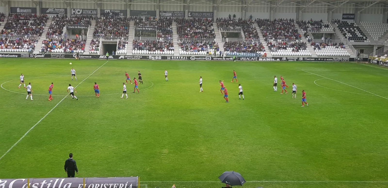 Fútbol Burgos: El Burgos CF se estrella contra el muro del Calahorra