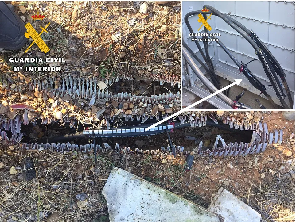 Detenidas dos personas por el robo de material eléctrico y metálico