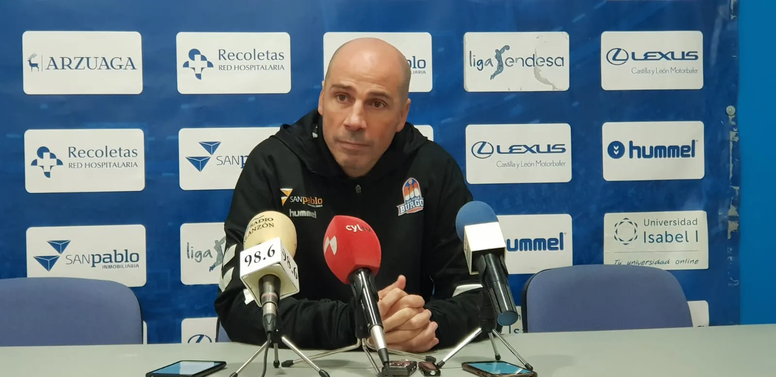 Baloncesto Burgos: Peñarroya augura un partido difícil ante un Fuenlabrada espoleado por la derrota en Supercopa