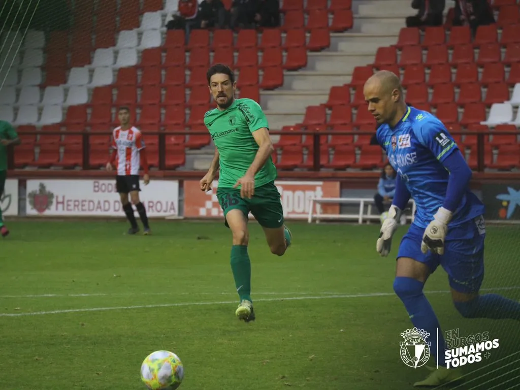 Fútbol Burgos: El Logroñés devuelve a la tierra al Burgos CF (3-0)