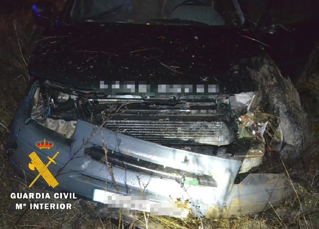 Investigan a un conductor por dar positivo tras sufrir un accidente