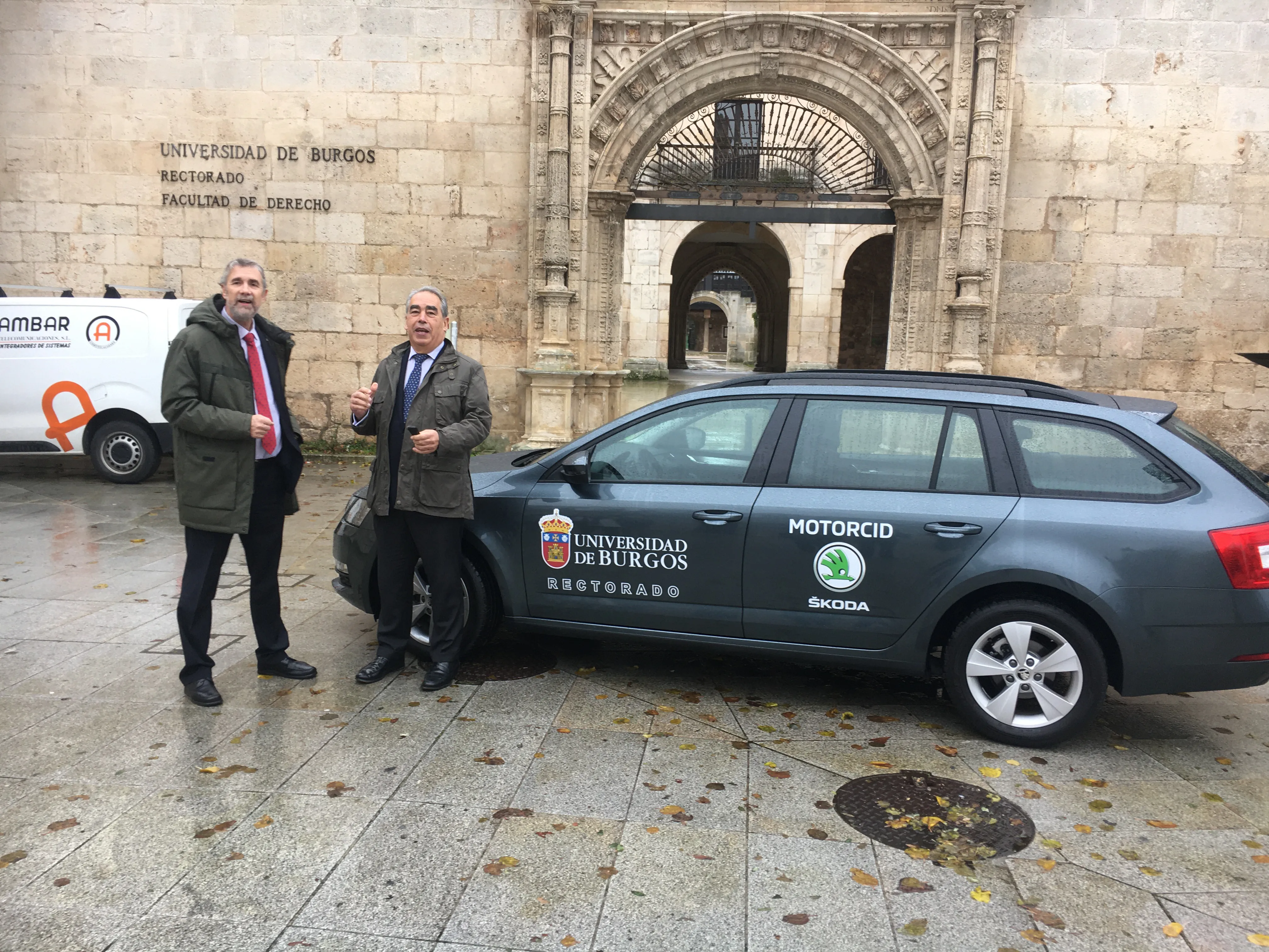 MOTORCID cede un vehículo a la Universidad de Burgos