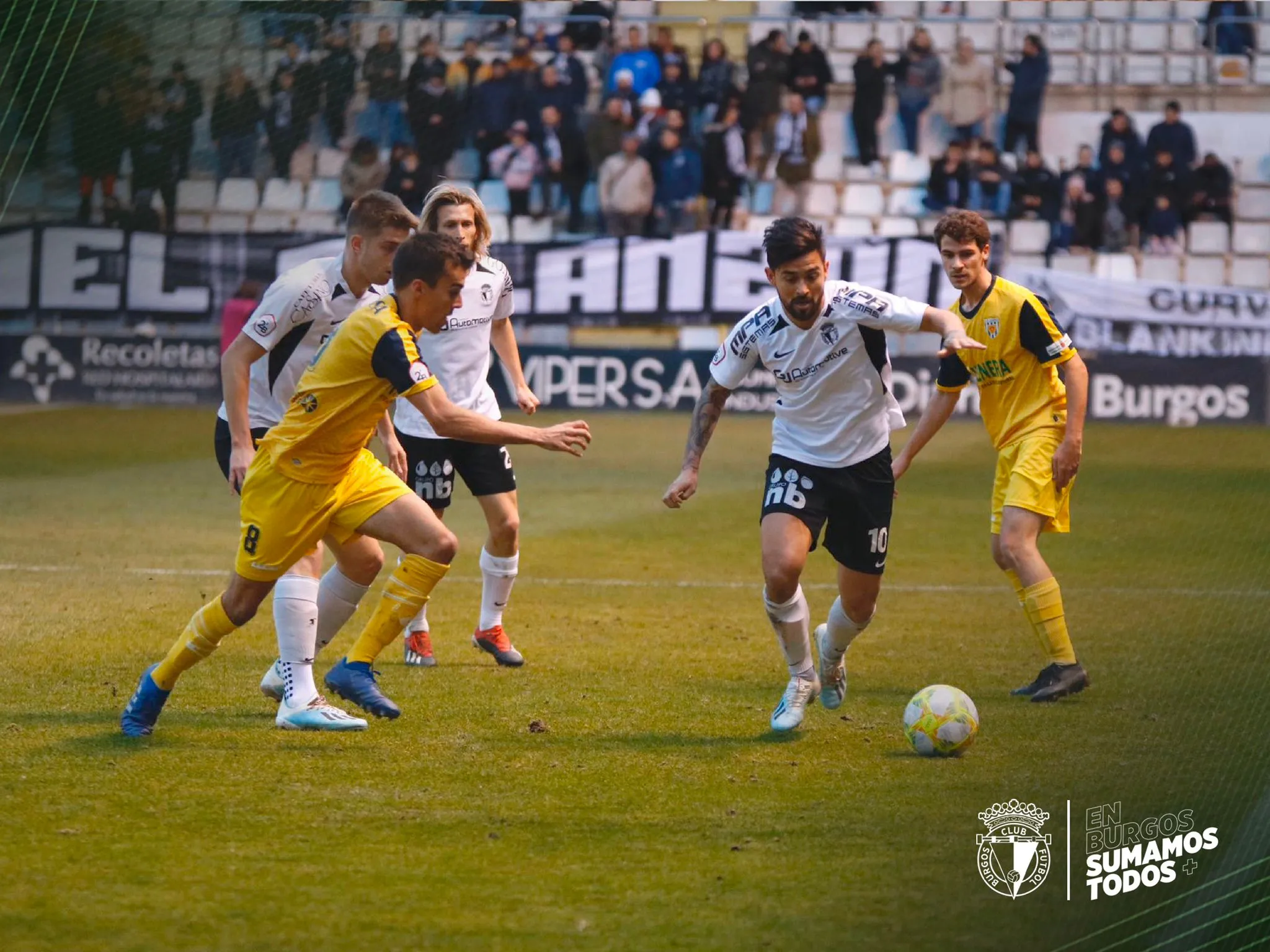Fútbol Burgos: El Burgos CF salva un punto en la prolongación (1-1)