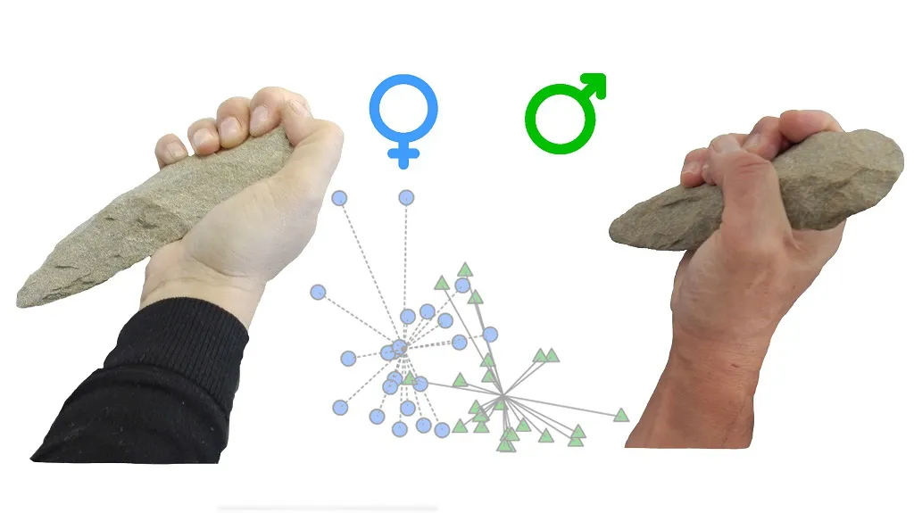 La anatomía de la mano no influye en la respuesta emocional al manipular industria lítica