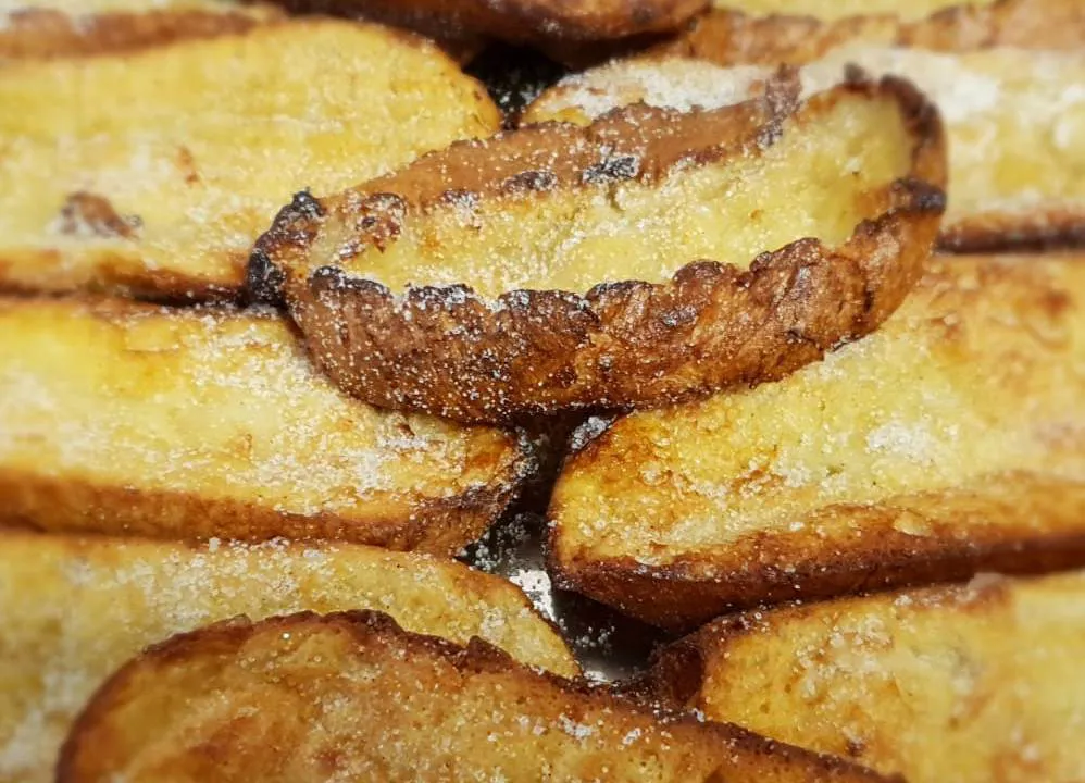 No hay Semana Santa sin unas buenas torrijas...¿de chocolate blanco?