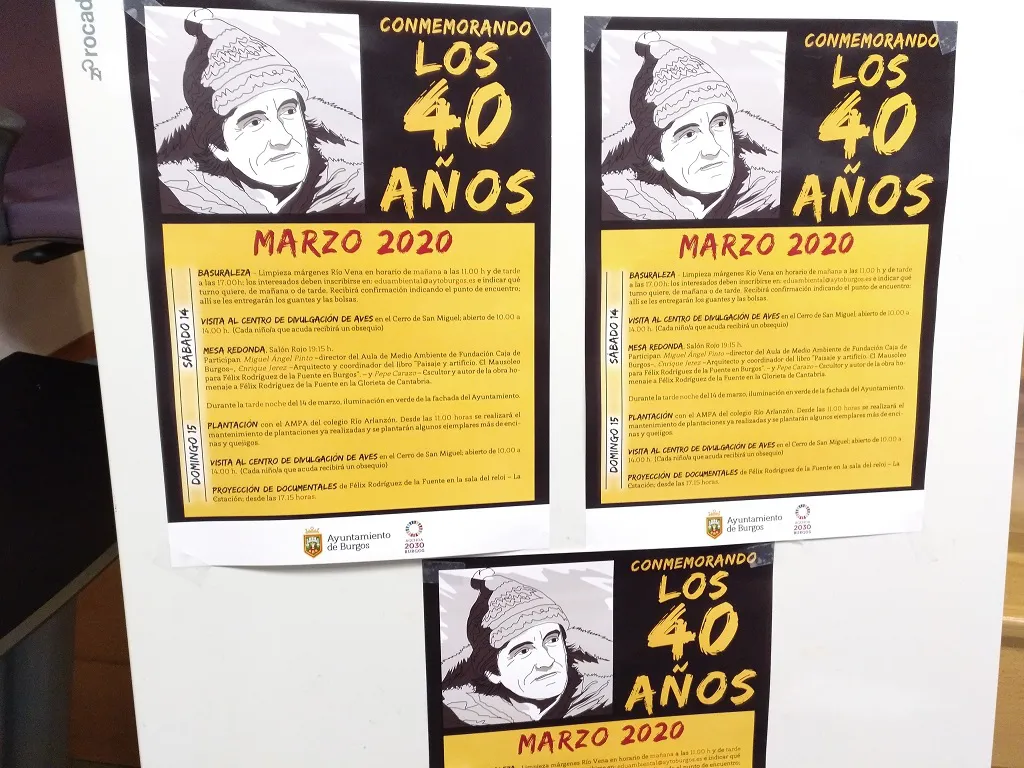 El Ayuntamiento se une al homenaje del 40 aniversario del fallecimiento de Félix Rodríguez de la Fuente
