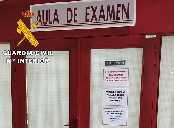 Pillado tras suplantar la identidad para aprobrar el exámen a conducir