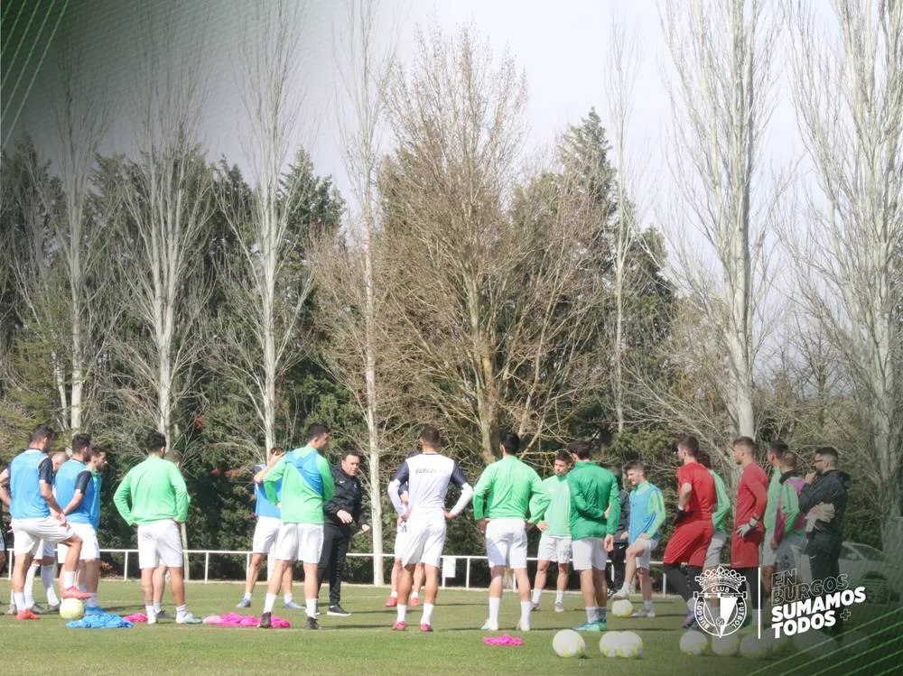 El Burgos CF suspende sus entrenamientos hasta nuevo aviso